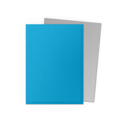 Dragon Shield Dual Matte Sleeves – Sky Blue / Silver (100ct) Standard Size