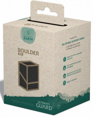Ultimate Guard Return to Earth Boulder 133+ Deck Case – Black