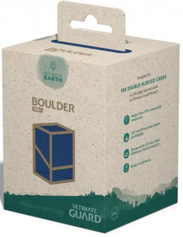 Ultimate Guard Return to Earth Boulder 133+ Deck Case – Blue