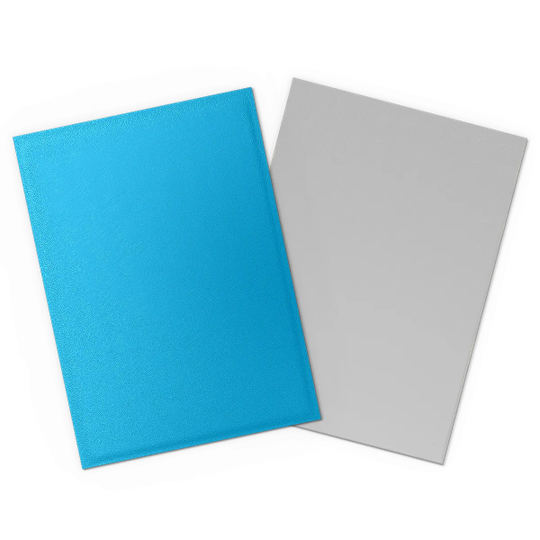 Dragon Shield Dual Matte Sleeves – Sky Blue / Silver (100ct) Standard Size