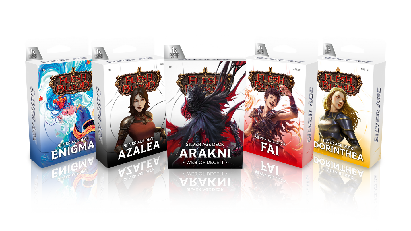 Flesh and Blood TCG Silver Age Deck: Chapter 2 – Preconstructed Deck
