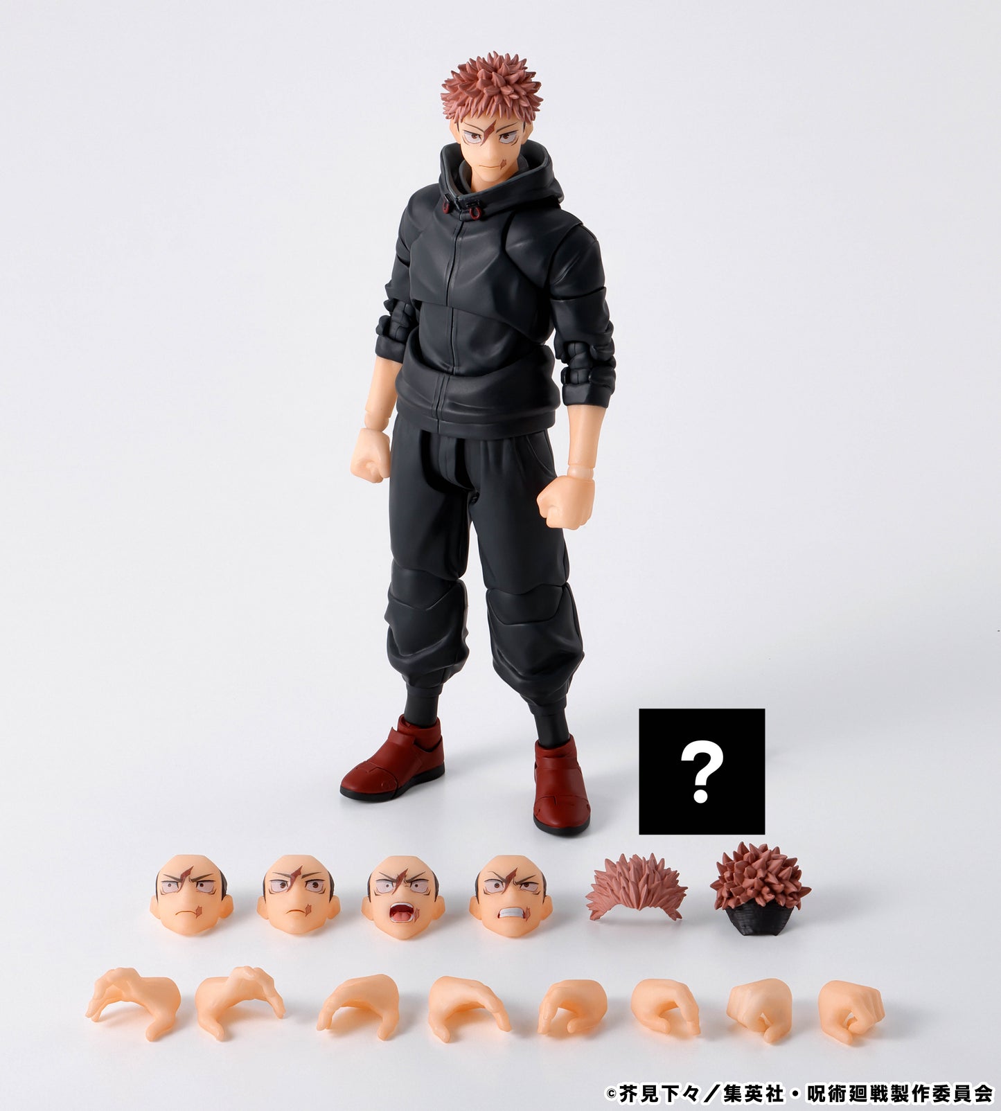 Tamashii Nations Jujutsu Kaisen Yuji Itadori Sukuna's Vessel S.H.Figuarts Action Figure