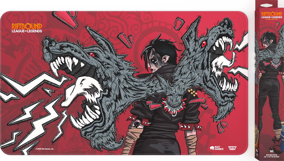 Riftbound: League of Legends TCG Unleashed Playmat – Vi