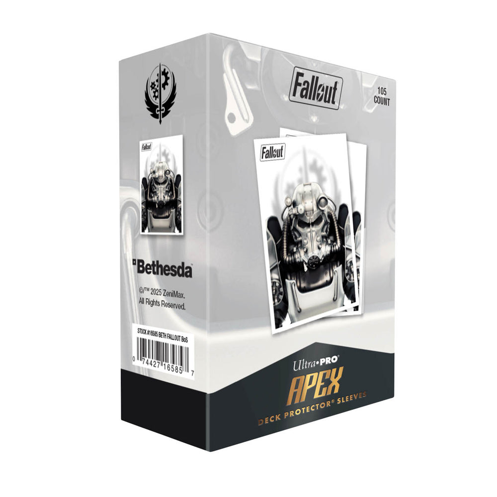 Ultra PRO D-PRO Apex Sleeves – MTG Fallout Brotherhood of Steel (105ct)