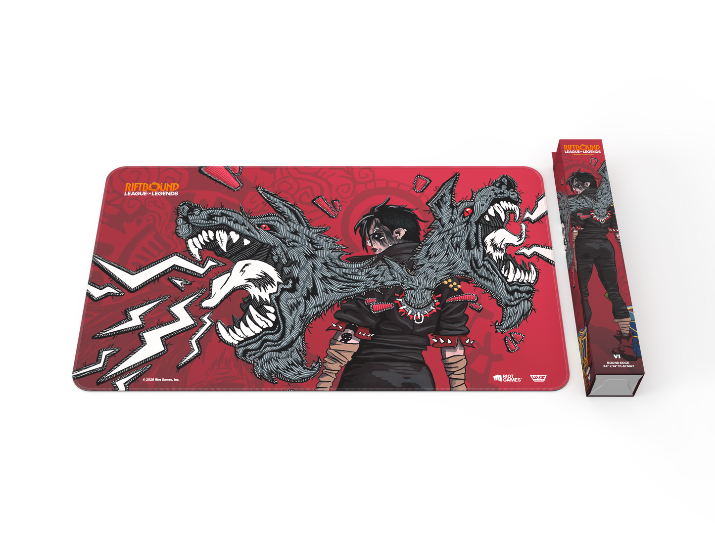 Riftbound: League of Legends TCG Unleashed Playmat – Vi