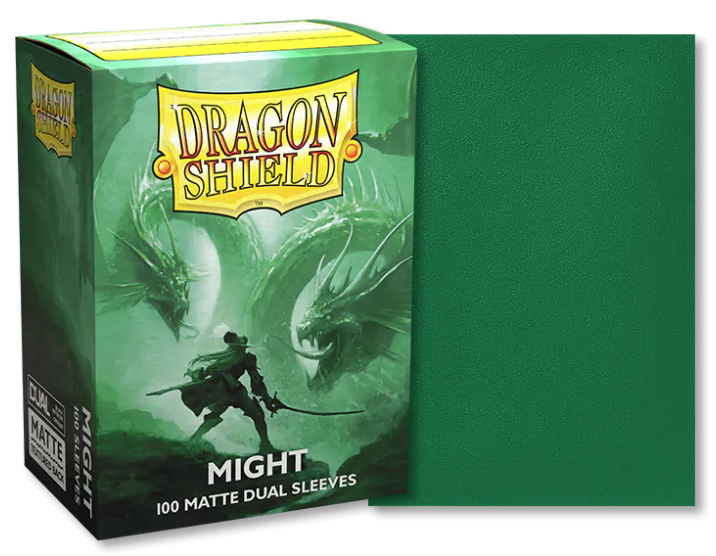 Dragon Shield Sleeves – Dual Matte Might (100ct Standard Size)