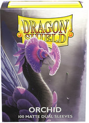 DRAGON SHIELD SLEEVES DUAL MATTE ORCHID 100CT