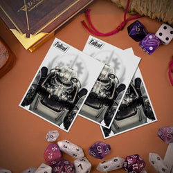 Ultra PRO D-PRO Apex Sleeves – MTG Fallout Brotherhood of Steel (105ct)