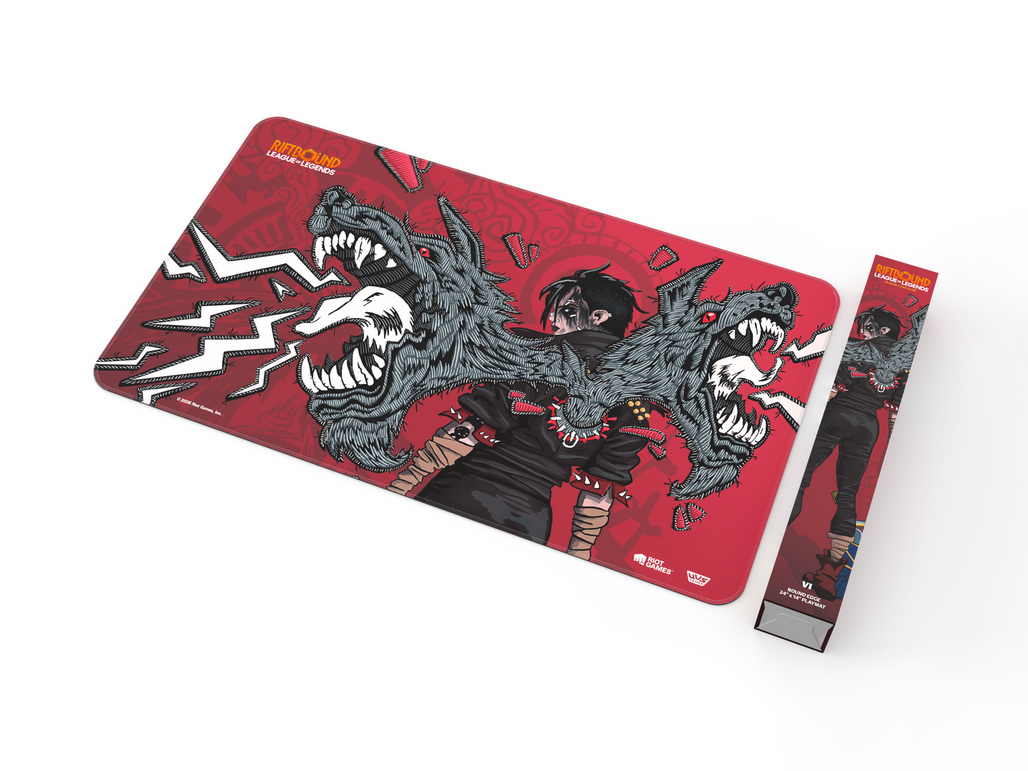 Riftbound: League of Legends TCG Unleashed Playmat – Vi