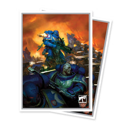 Ultra PRO D-PRO Apex Sleeves – Warhammer 40K Space Marines Adeptus Astartes (105ct)