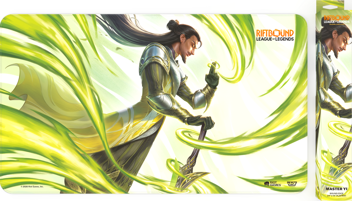 Riftbound: League of Legends TCG Unleashed Playmat – Master Yi