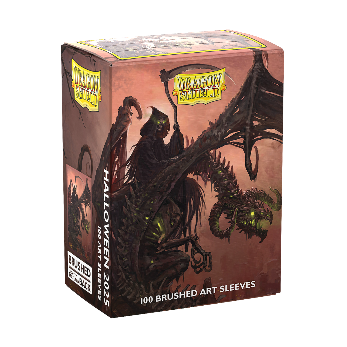 Dragon Shield Brushed Art Sleeves – Halloween 2025 (100 ct)
