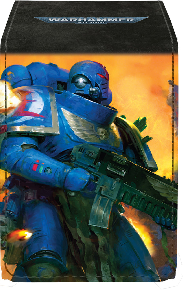 Ultra PRO Alcove Flip Deck Box – Warhammer 40K Space Marines Adeptus Astartes