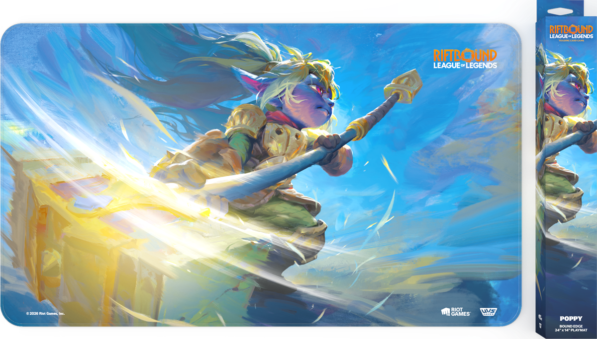 Riftbound: League of Legends TCG Unleashed Playmat – Poppy