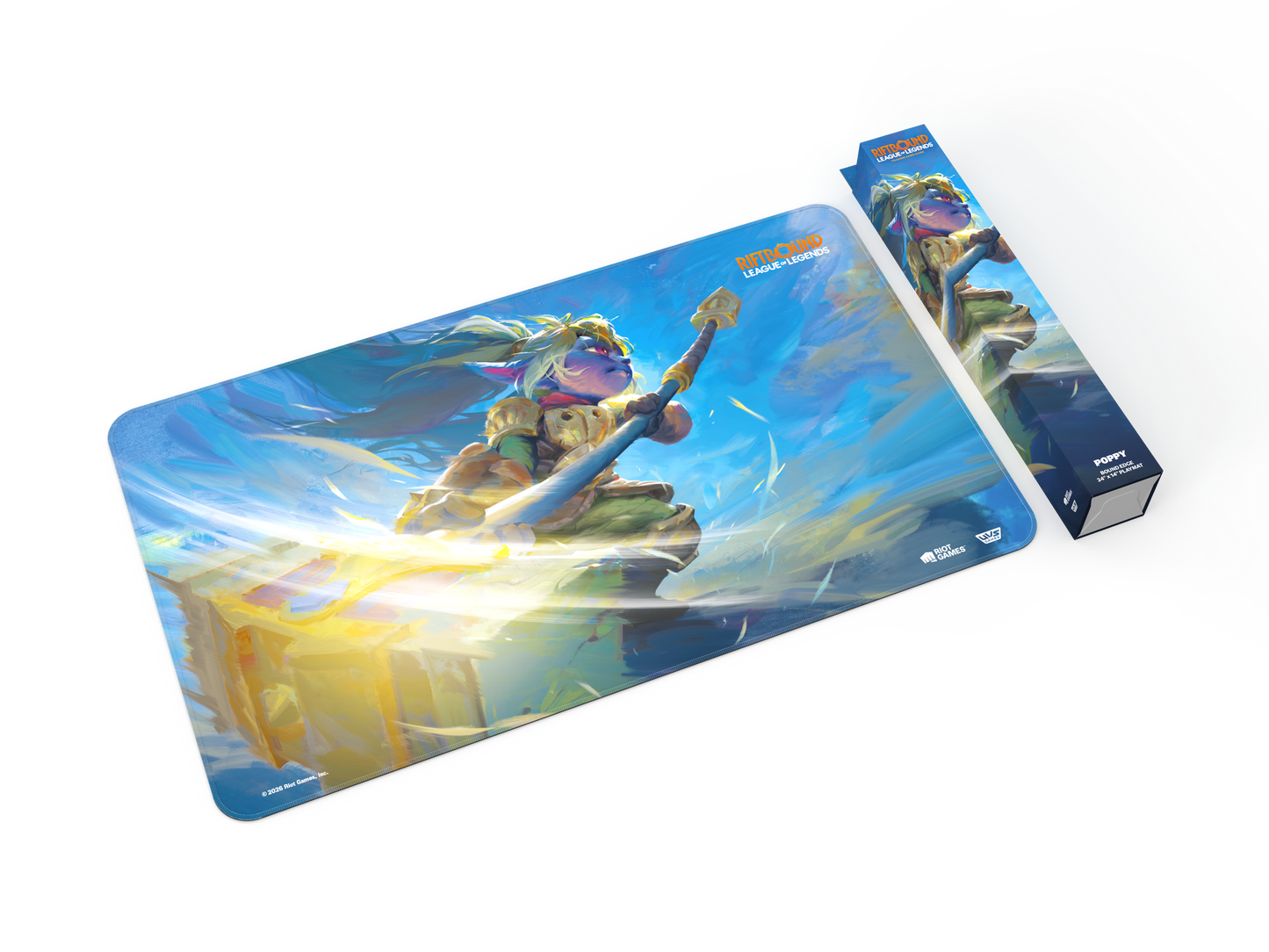 Riftbound: League of Legends TCG Unleashed Playmat – Poppy