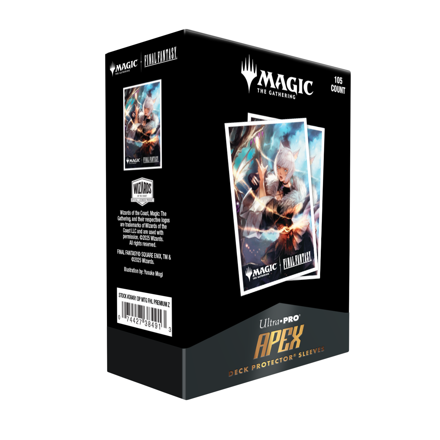 Ultra Pro Apex Deck Protector Sleeves – Magic: The Gathering × Final Fantasy – Y’shtola Rhul (Premium) (105ct)