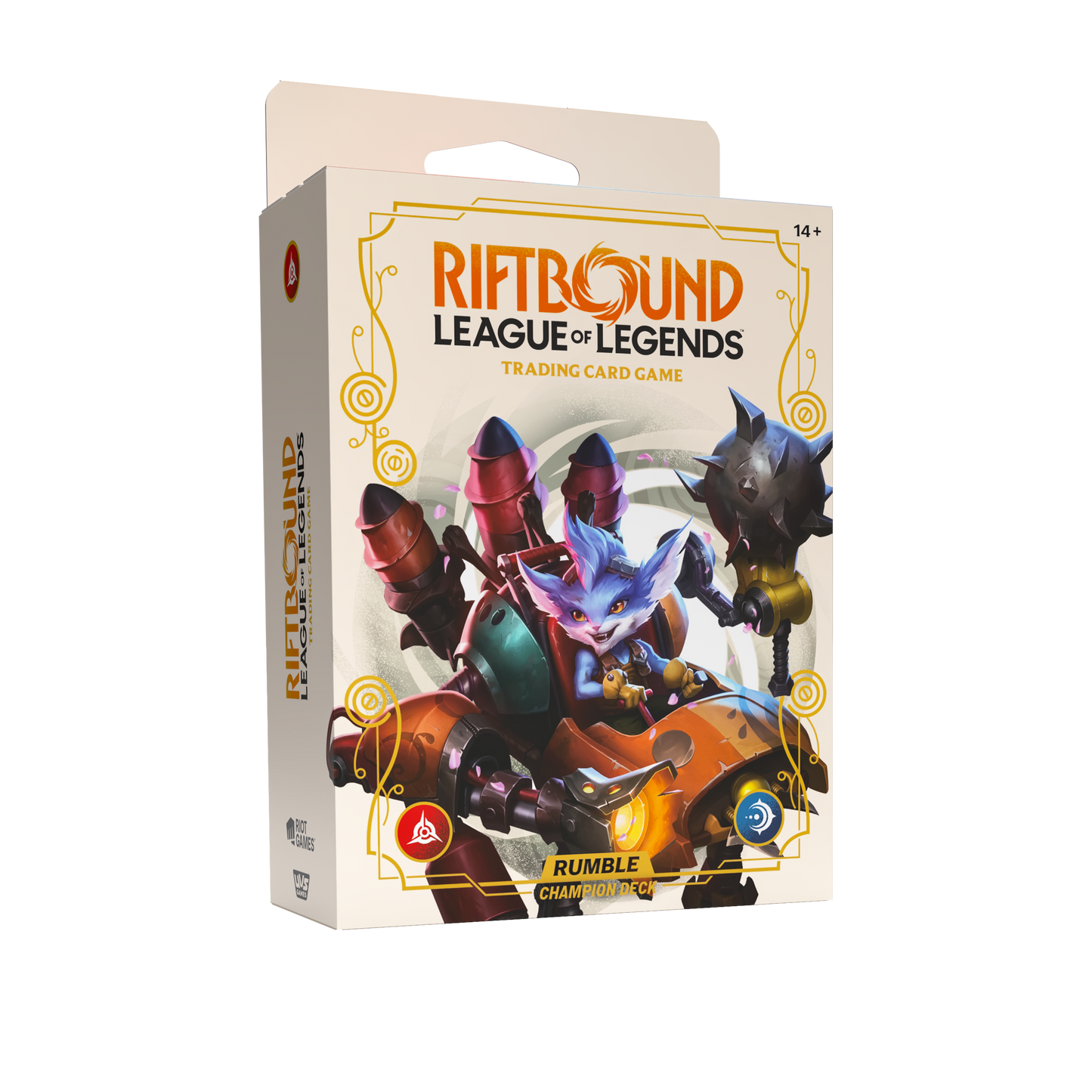 Riftbound: League of Legends TCG – Spiritforged Champion Deck Display: Rumble (Pre-Order)
