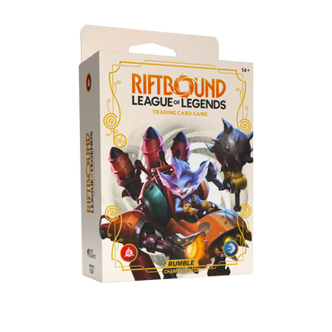 Riftbound: League of Legends TCG – Spiritforged Champion Deck Display: Rumble (Pre-Order)