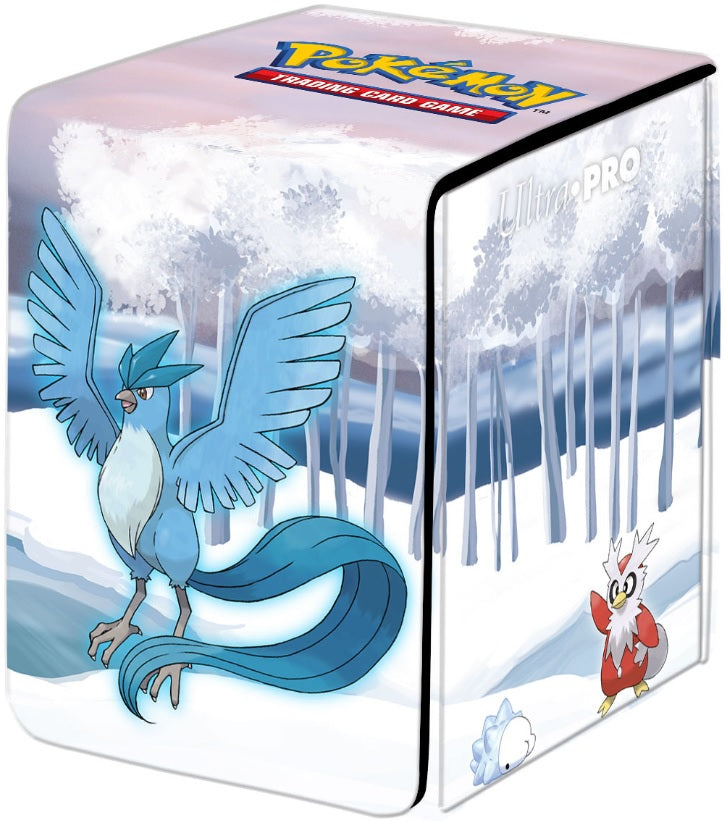 Forested Forest Pokemon Alcove Flip Deck Box