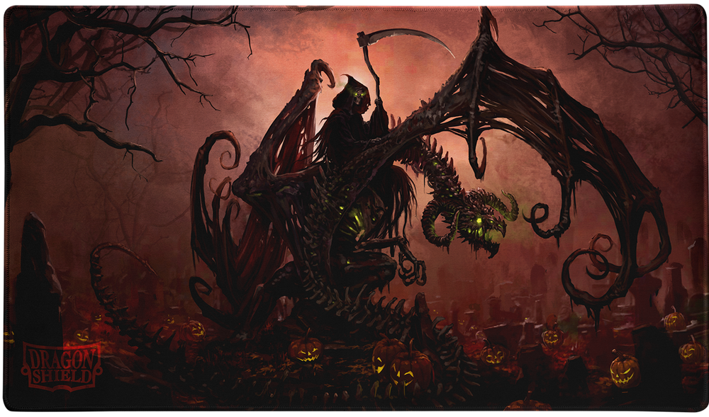 Dragon Shield Playmat with Tube – Halloween 2025