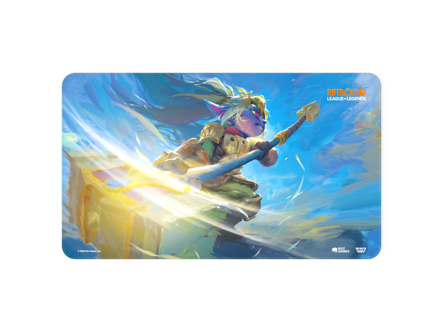 Riftbound: League of Legends TCG Unleashed Playmat – Poppy
