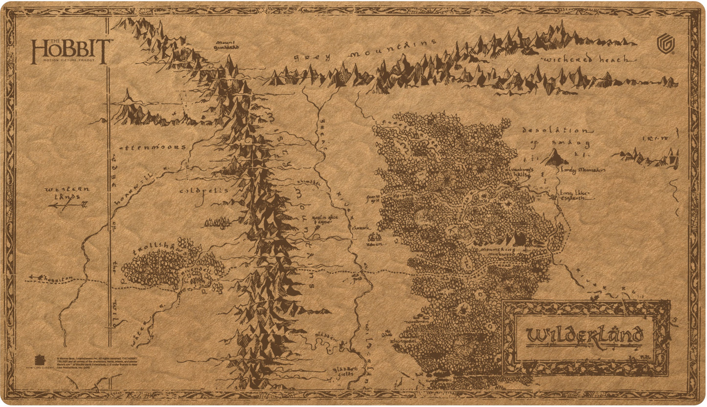 Ultimate Guard Playmat – The Hobbit (Map of Wilderland)