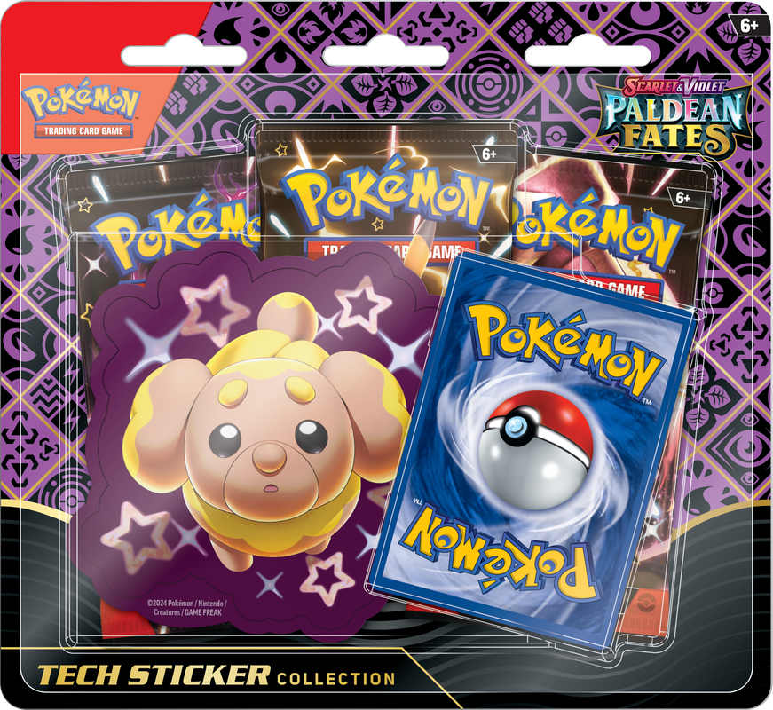 Scarlet & Violet: Paldean Fates - Tech Sticker (Art May Vary)