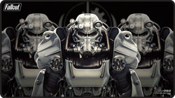 Ultra PRO Stitched Playmat – MTG Fallout Brotherhood of Steel (Black Stitch)