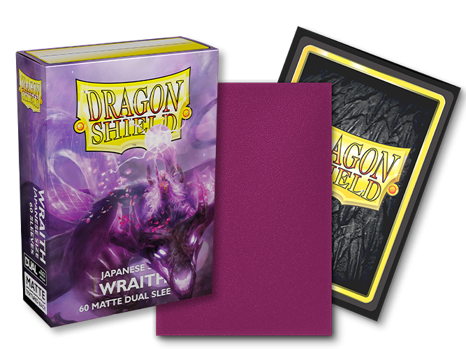 DRAGON SHIELD SLEEVES DUAL JAPANESE MATTE WRAITH