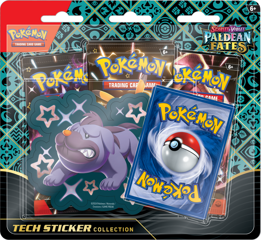 Scarlet & Violet: Paldean Fates - Tech Sticker (Art May Vary)