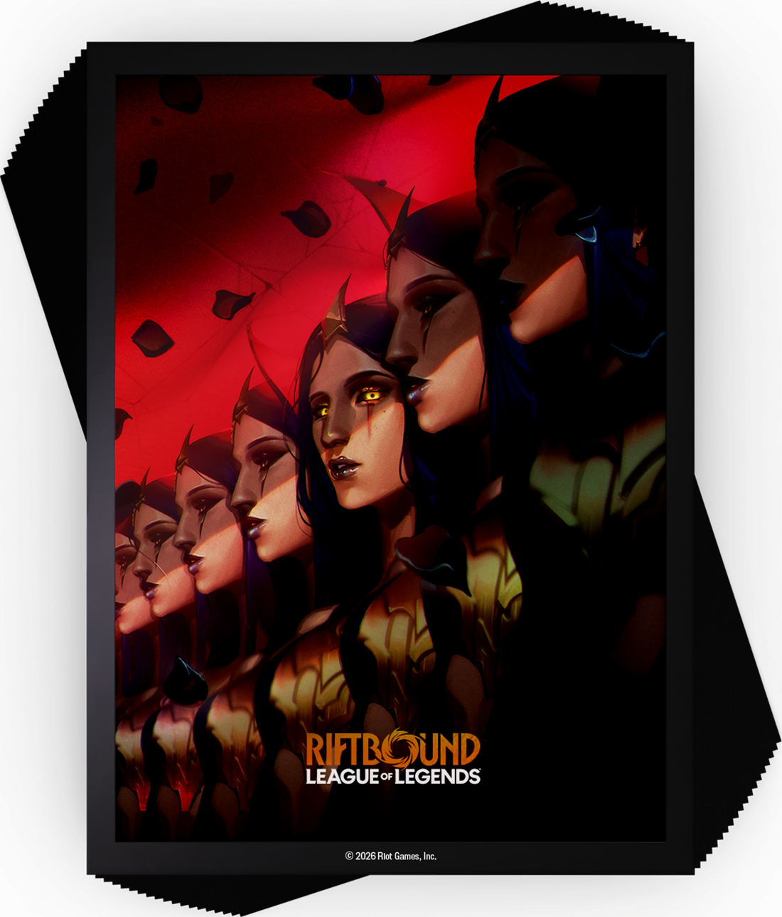 Riftbound: League of Legends TCG Unleashed Art Sleeves – LeBlanc (100ct)