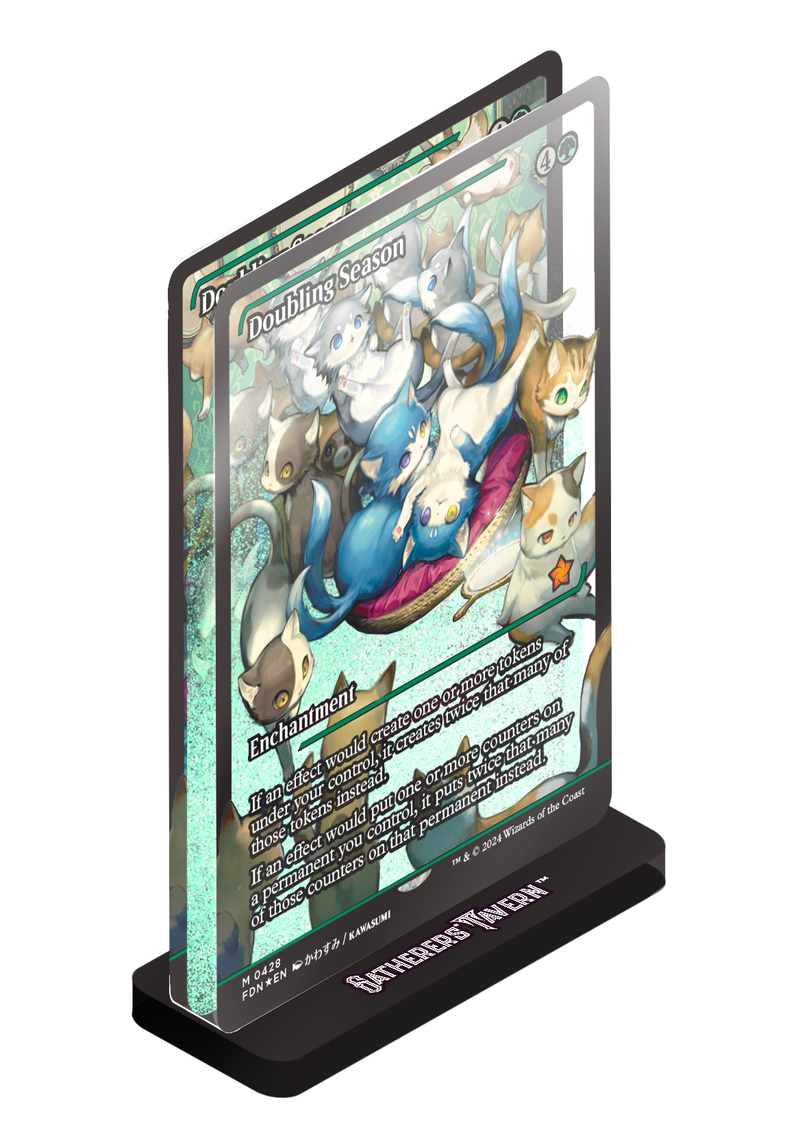 Gatherers Tavern MTG Slab – Doubling Season