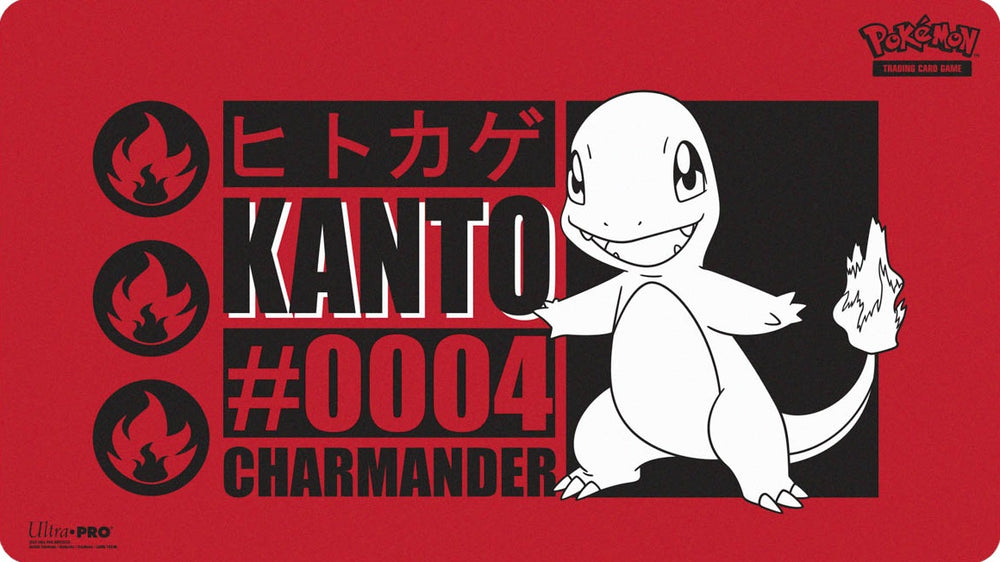 Ultra PRO Stitched Playmat – Pokémon Charmander 2025