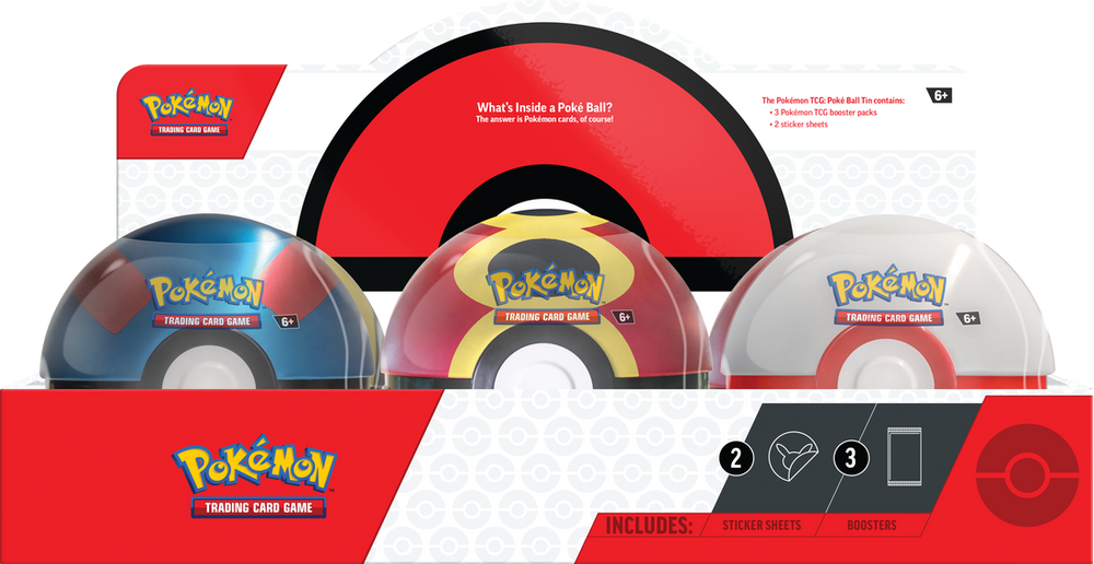 POKÉMON – Poké Ball Tin (Single) – Random Variant