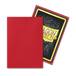 DRAGON SHIELD SLEEVES JAPANESE MATTE RUBY 60CT