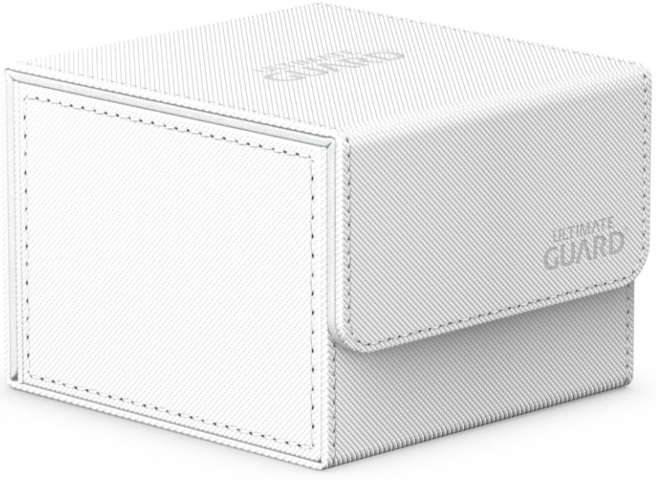 Ultimate Guard Sidewinder 133+ Monocolor Deck Case – White