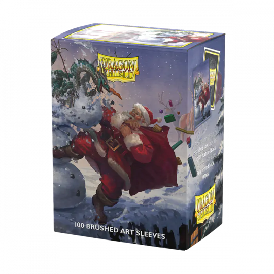 Dragon Shield Sleeves – Brushed Art Christmas 2025 (100ct)