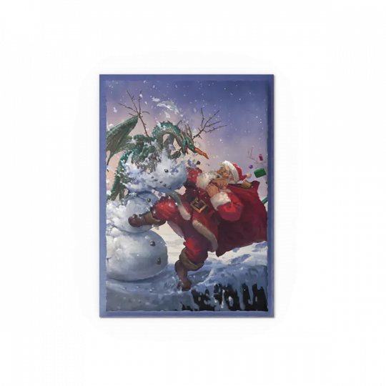 Dragon Shield Sleeves – Brushed Art Christmas 2025 (100ct)