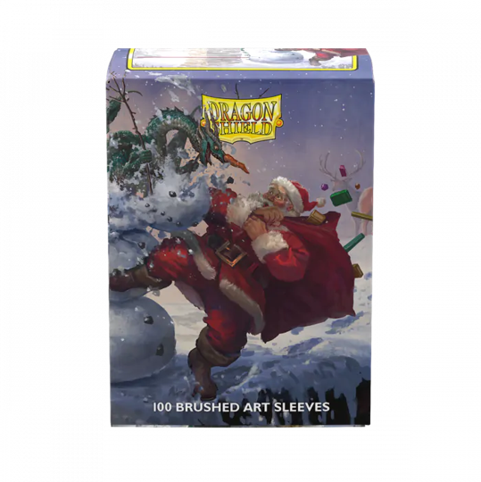 Dragon Shield Sleeves – Brushed Art Christmas 2025 (100ct)