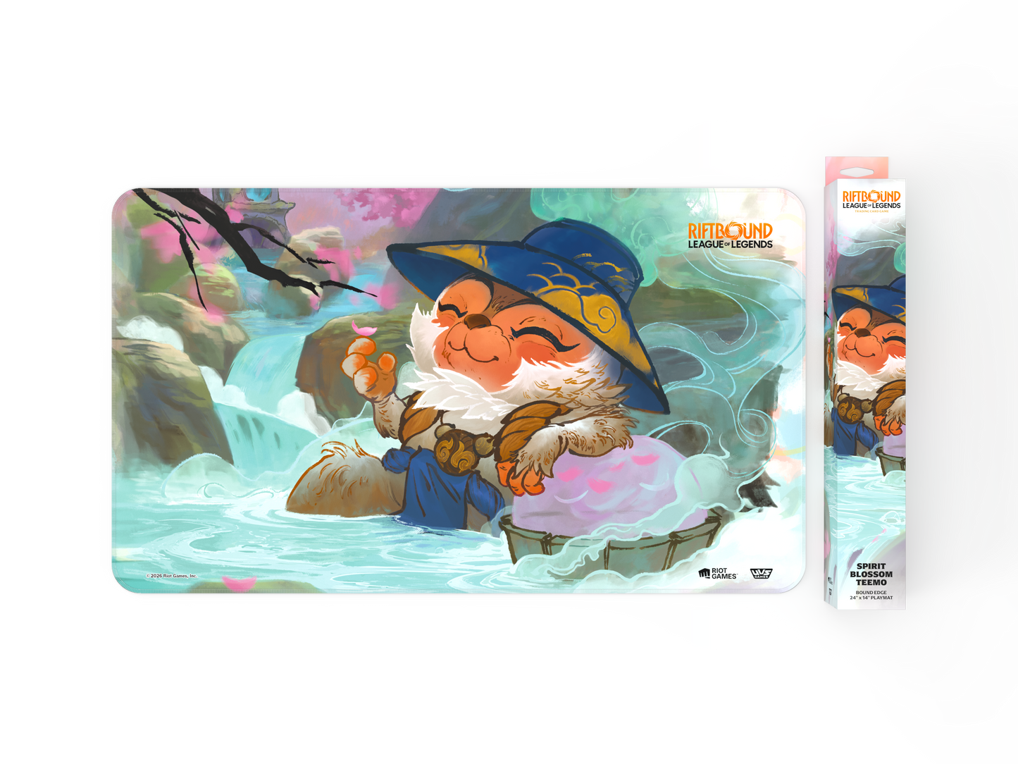 Riftbound: League of Legends TCG Spiritforged Playmat – Spirit Blossom Teemo