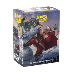 Dragon Shield Sleeves – Brushed Art Christmas 2025 (100ct)
