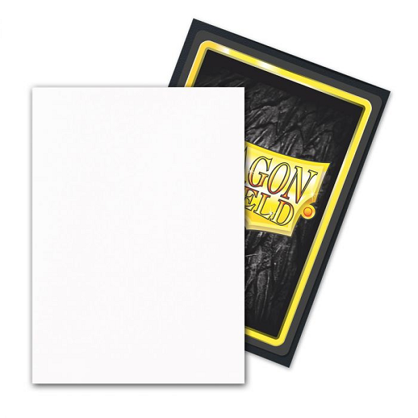 Dragon Shield Sleeves – Dual Matte Snow (100 ct)
