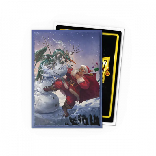 Dragon Shield Sleeves – Brushed Art Christmas 2025 (100ct)