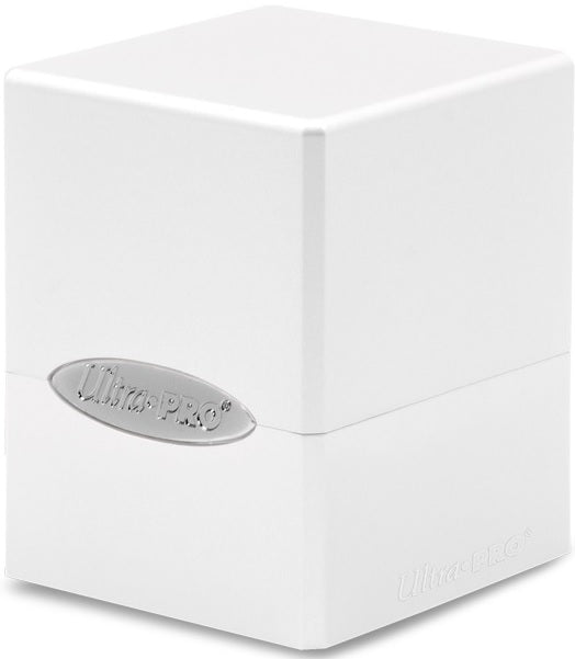 Ultra PRO Satin Cube Deck Box – Arctic White