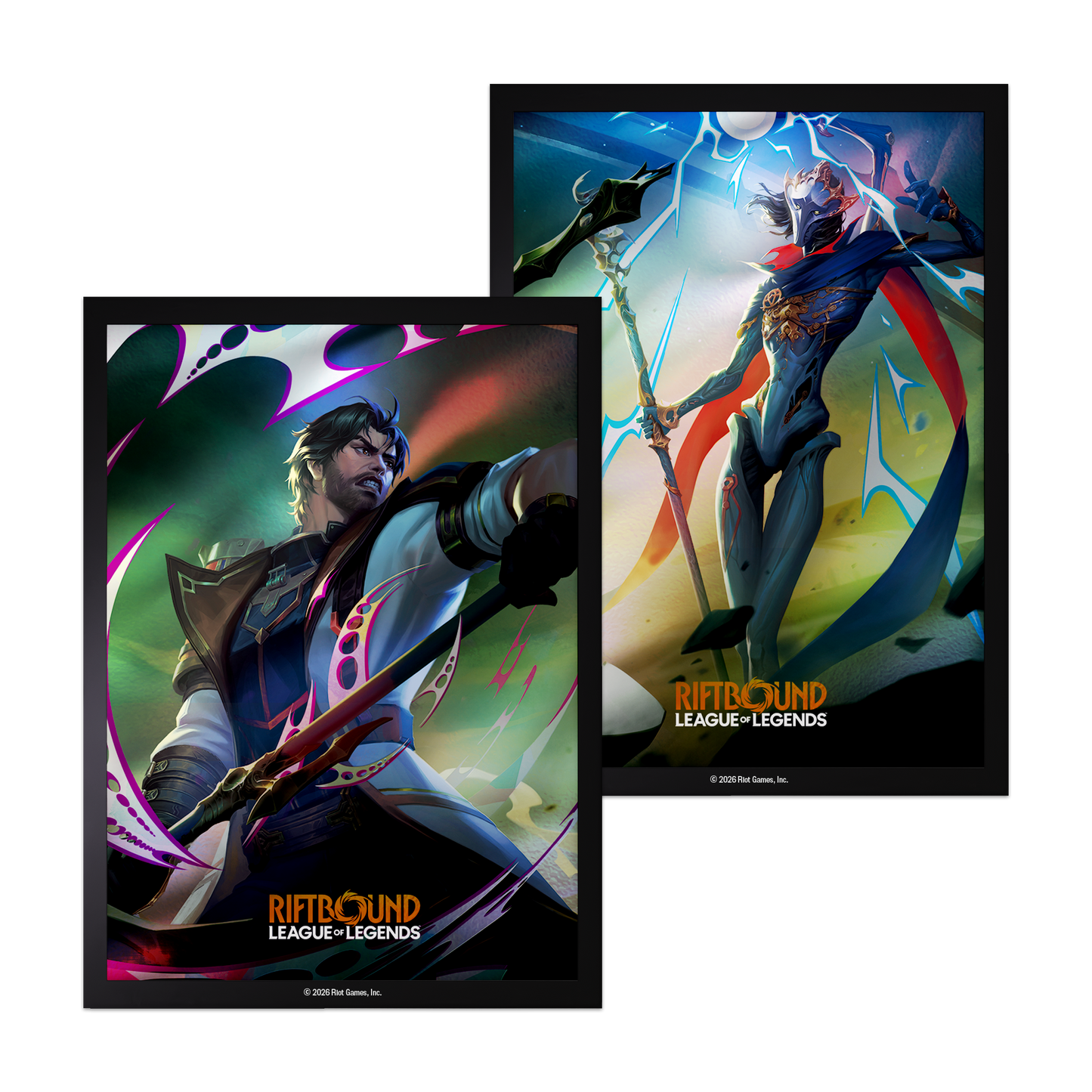 Riftbound: League of Legends TCG Vendetta Art Sleeves – Jayce vs. Viktor