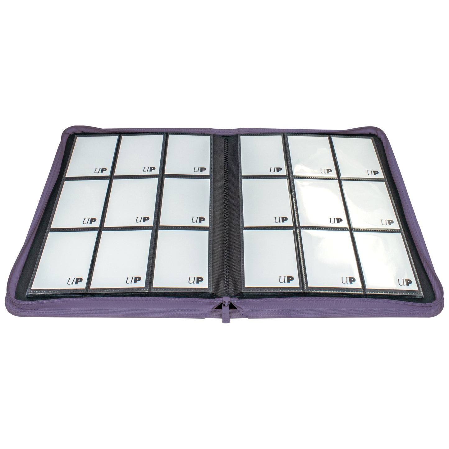 UP ZIP Binder Pro Vivid 9-Pocket Purple