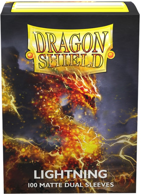 Dragon Shield Dual Matte Sleeves – Lightning (100 ct)