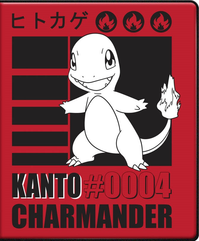 Ultra PRO 4-Pocket Portfolio – Pokémon Charmander 2025
