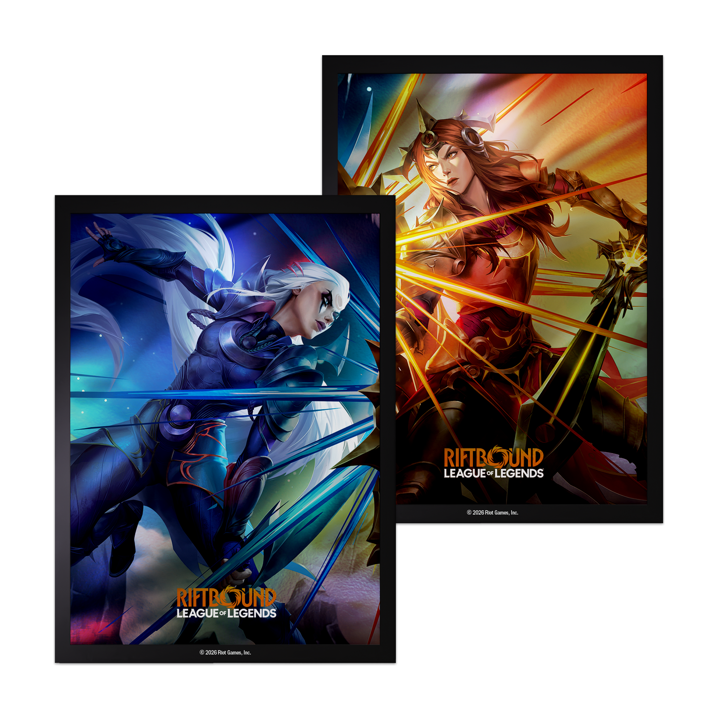 Riftbound: League of Legends TCG Vendetta Art Sleeves – Diana vs. Leona