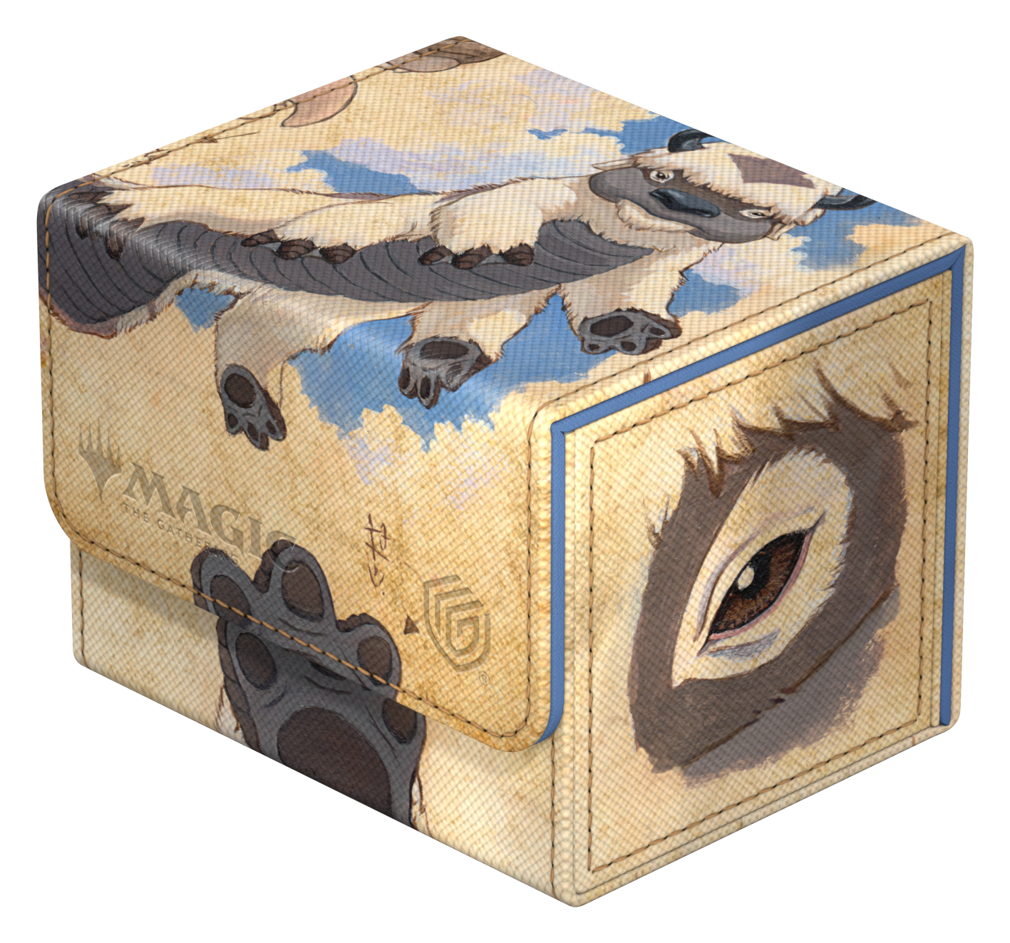 Ultimate Guard Sidewinder 100+ Xenoskin Deck Case – Avatar: The Last Airbender (White Mythic)